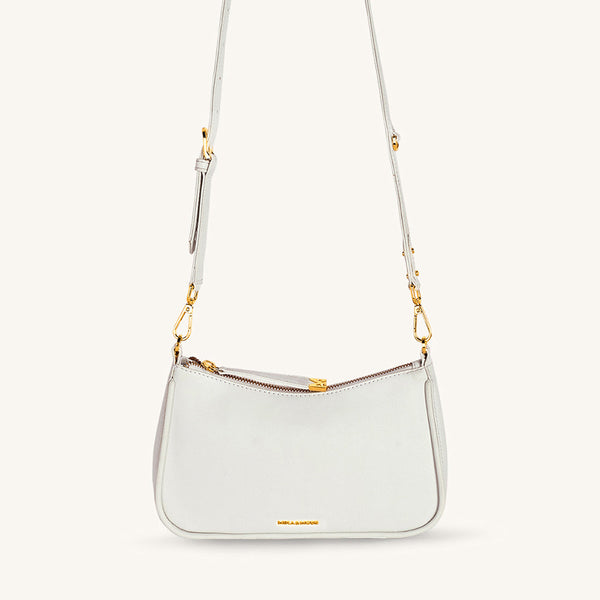 Mira & Moss Madisson Crossbody Bag - Ivory - Myra USA
