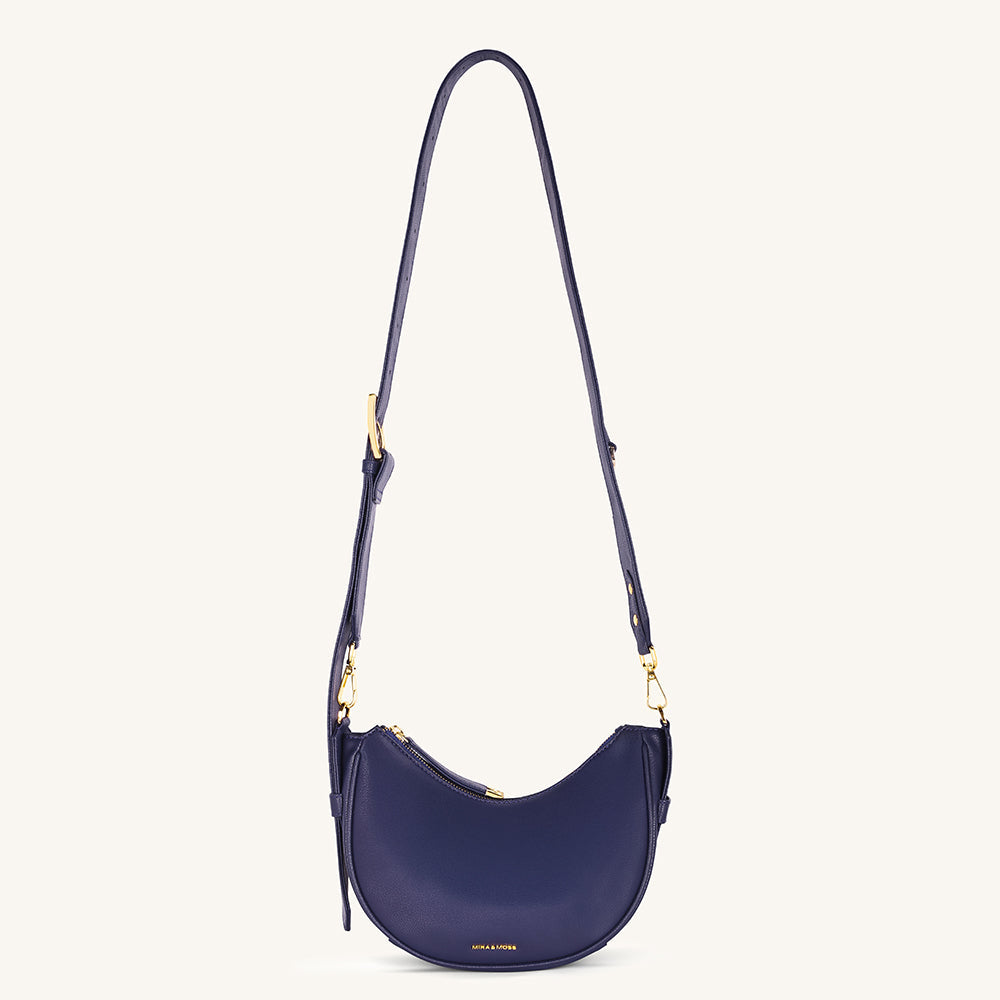 Mira & Moss Sabine Crescent Crossbody Bag - Future Dusk - Myra USA