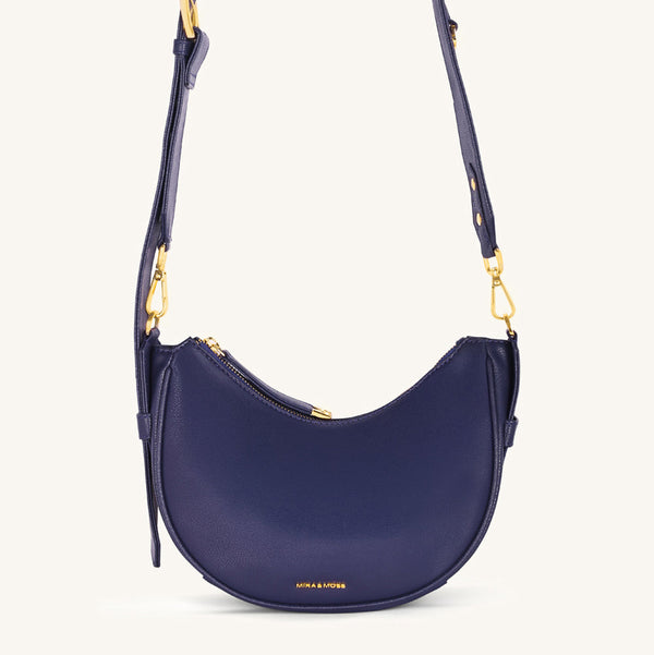 Mira & Moss Sabine Crescent Crossbody Bag - Future Dusk - Myra USA