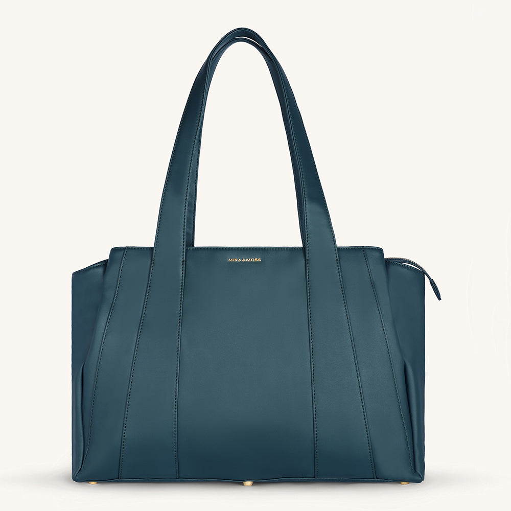 Mira & Moss Victoria Tote Bag - Pine Teal - Myra USA