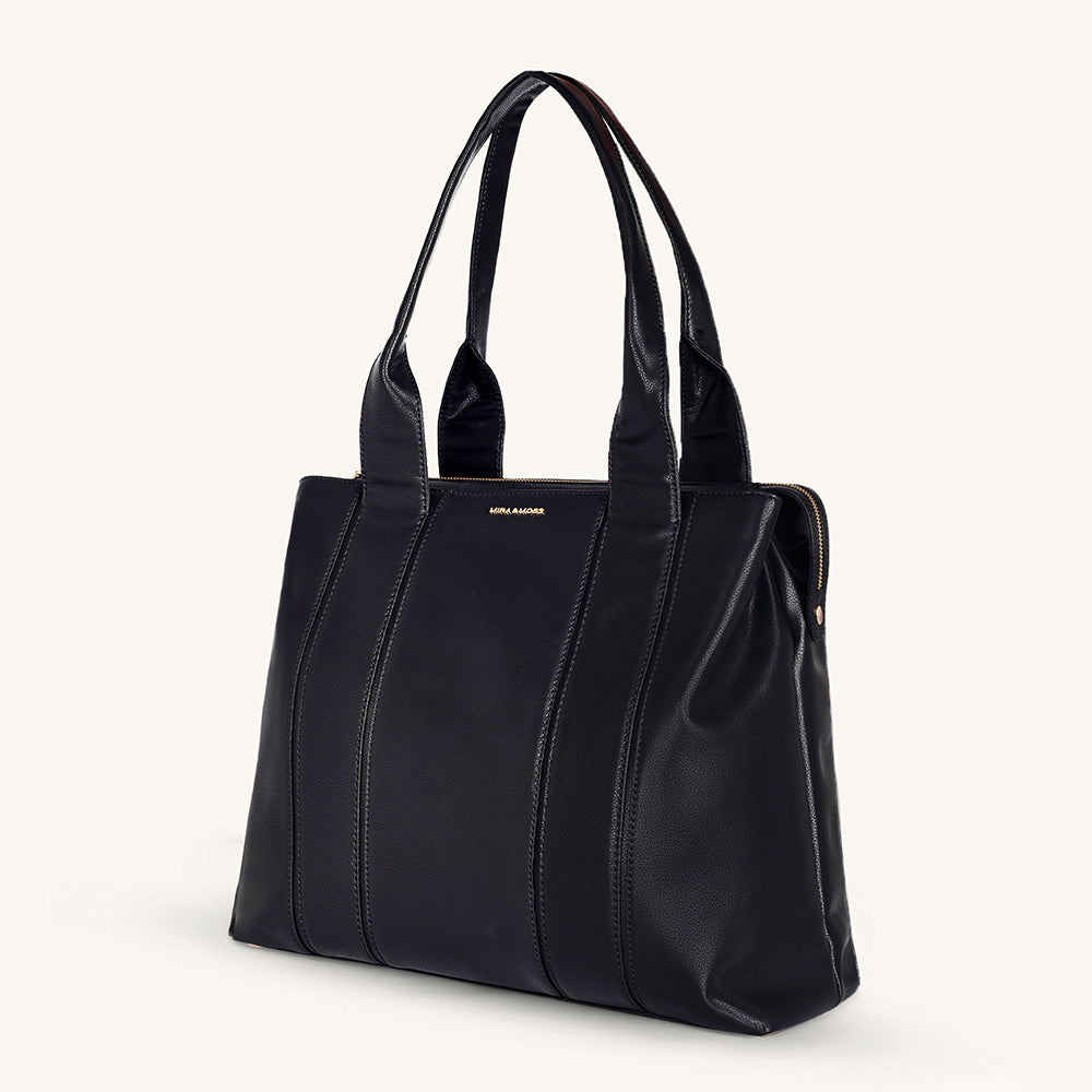 Mira & Moss Laurel Tote Bag - Black - Myra USA