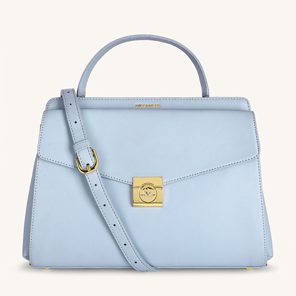 Mira & Moss Beverly Crossbody Bag - Ice Blue - Myra USA