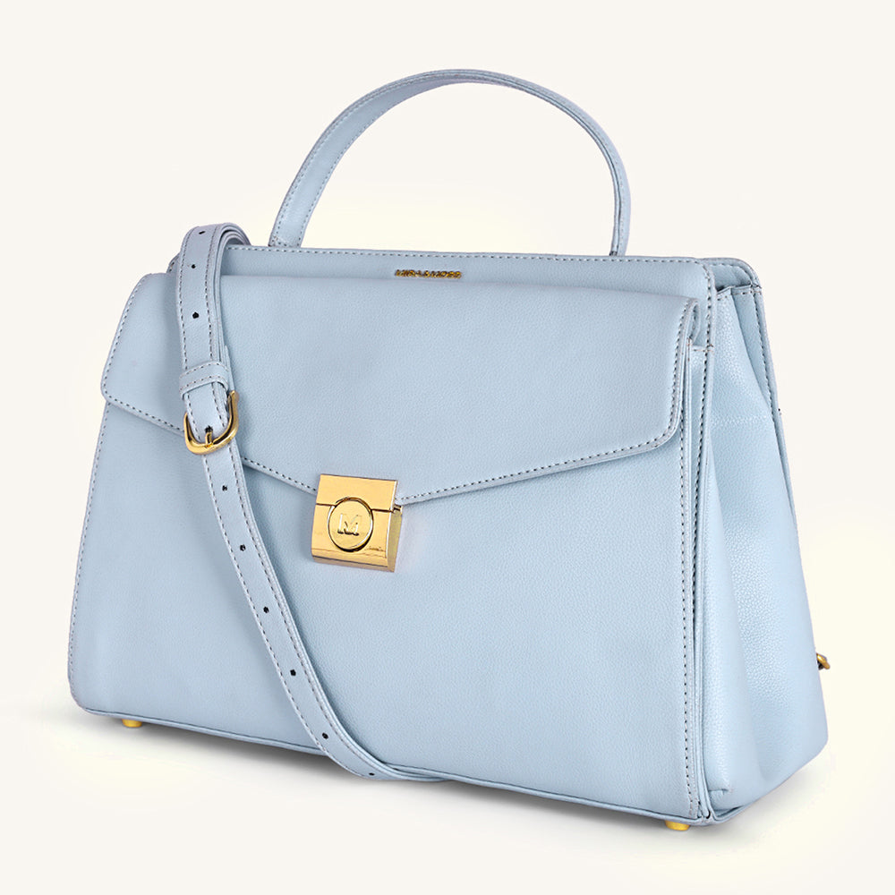 Mira & Moss Beverly Crossbody Bag - Ice Blue - Myra USA