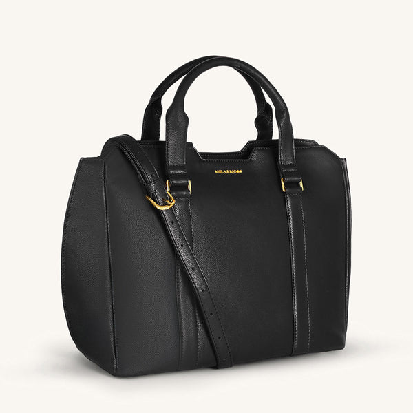 Mira & Moss Sabine Crossbody Bag - Black - Myra USA
