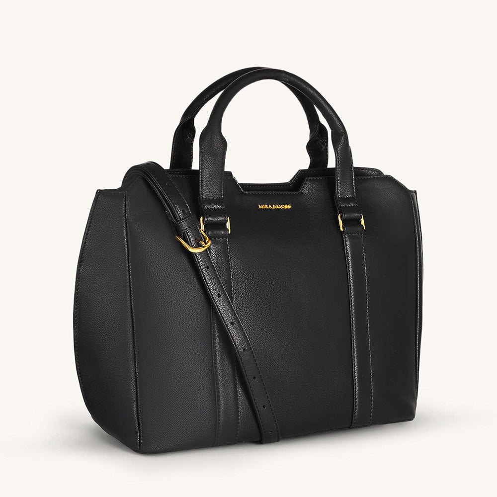 Mira & Moss Sabine Crossbody Bag - Black - Myra USA