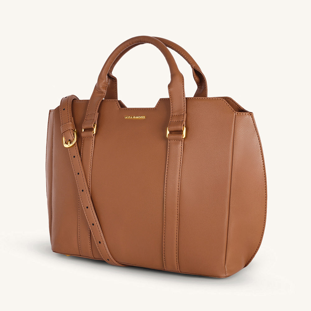 Mira & Moss Sabine Crossbody Bag - Tan - Myra USA