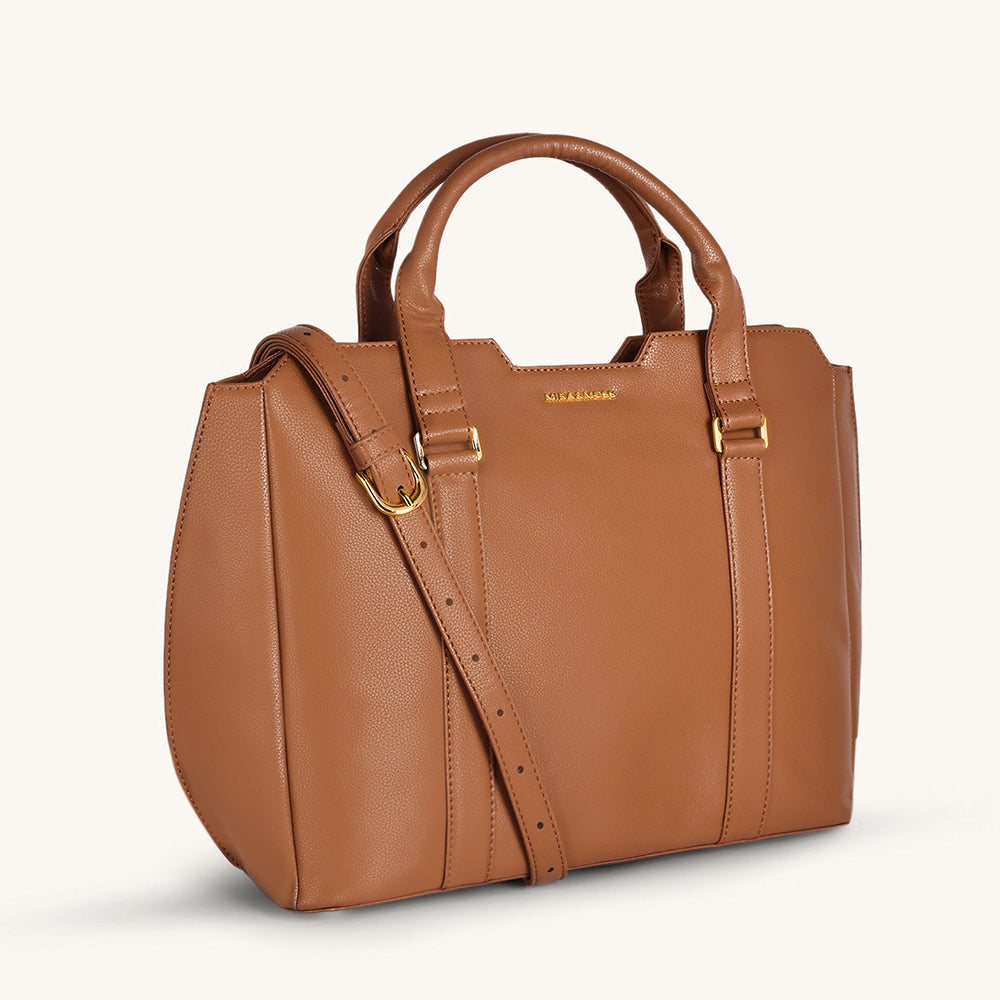 Mira & Moss Sabine Crossbody Bag - Tan - Myra USA