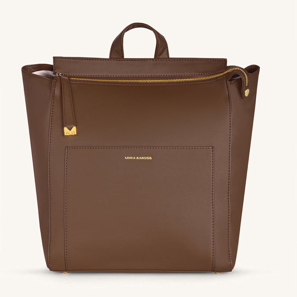 Mira & Moss Phoenix Backpack - Chocolate Latte - Myra USA