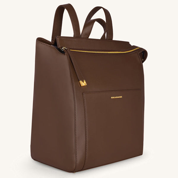 Mira & Moss Phoenix Backpack - Chocolate Latte - Myra USA