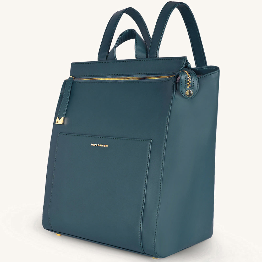 Mira & Moss Phoenix Backpack - Pine Teal - Myra USA