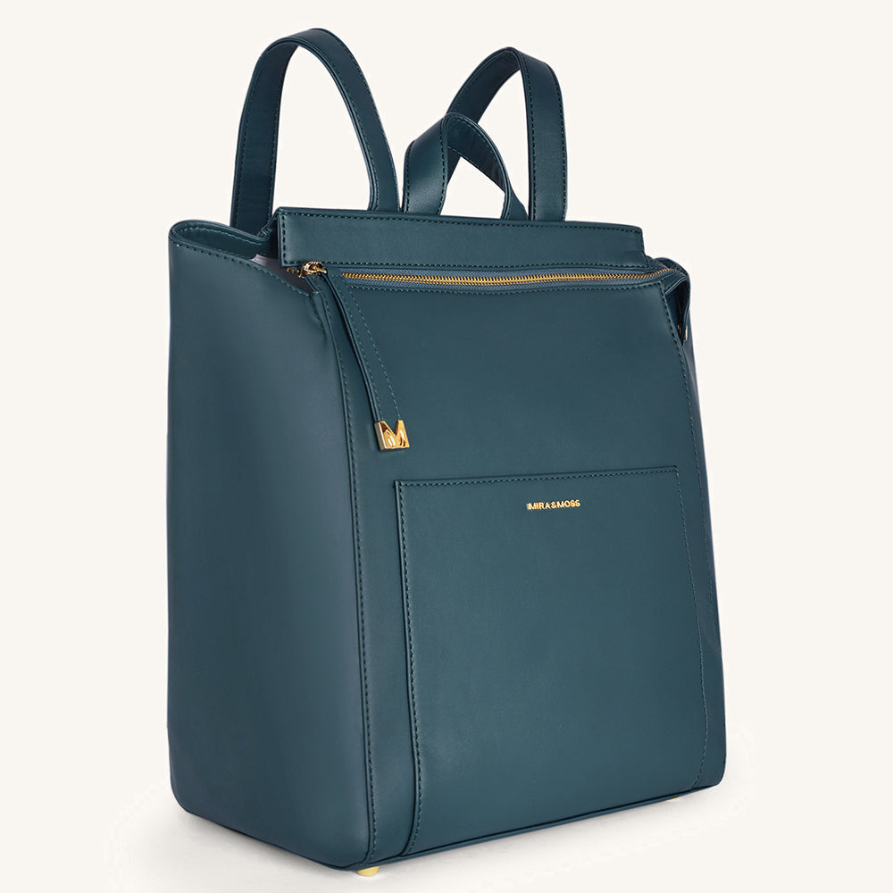 Mira & Moss Phoenix Backpack - Pine Teal - Myra USA