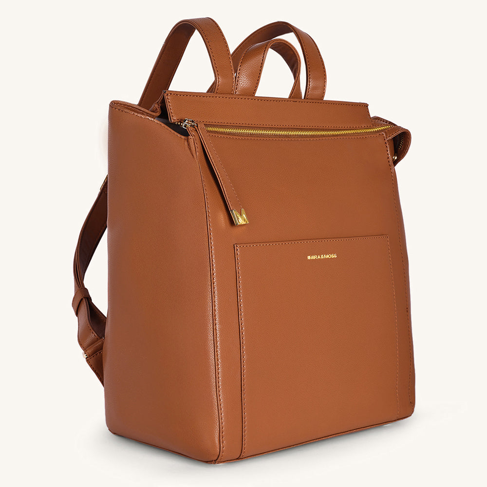 Mira & Moss Phoenix Backpack - Tan - Myra USA