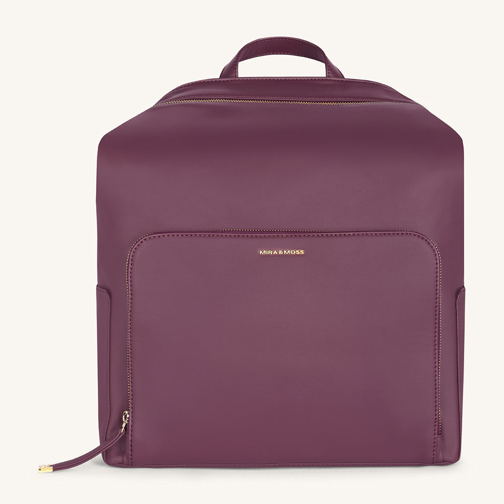 Mira & Moss Harper Backpack - Plum - Myra USA