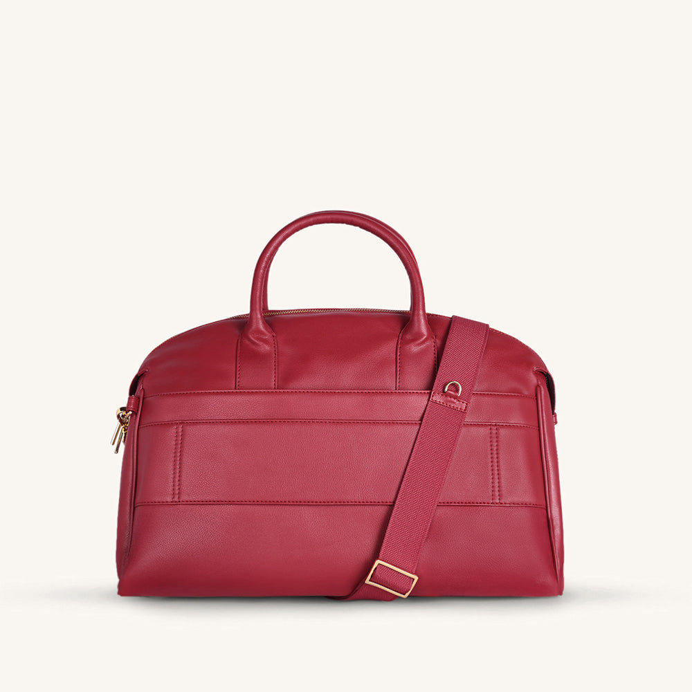 Mira & Moss Athena Duffel - Garnet Red - Myra USA