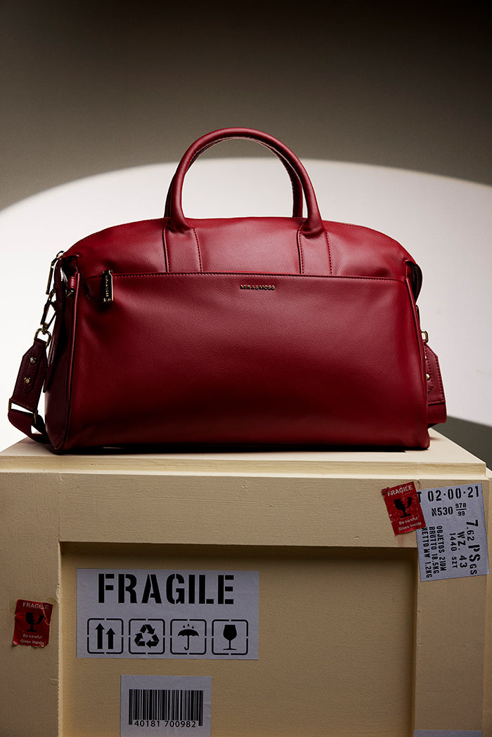 Mira & Moss Athena Duffel - Garnet Red - Myra USA