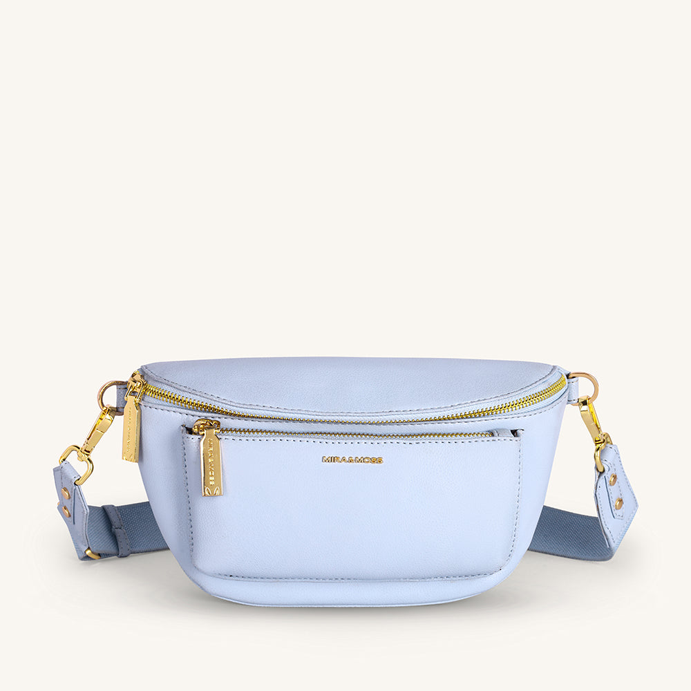 Mira & Moss Blair Fanny Bag - Ice Blue - Myra USA