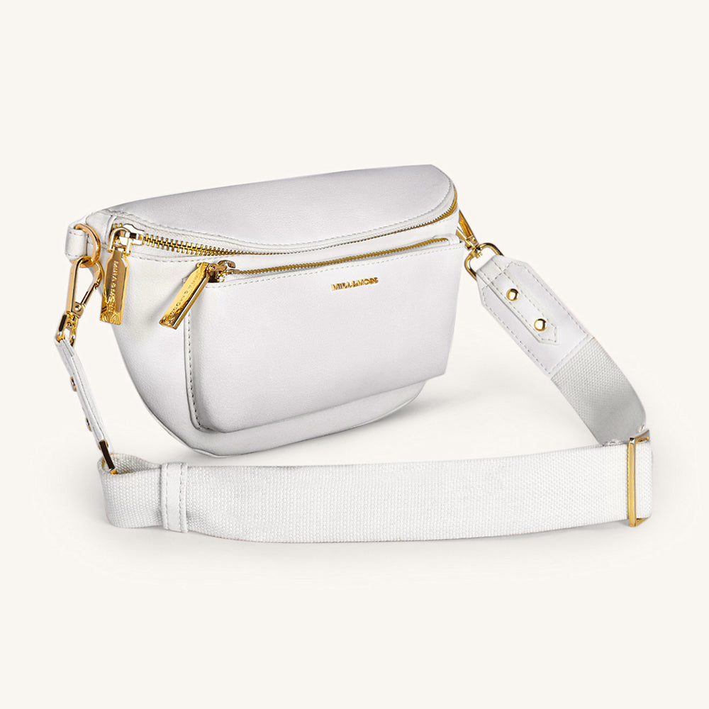 Mira & Moss Blair Fanny Bag - Ivory - Myra USA