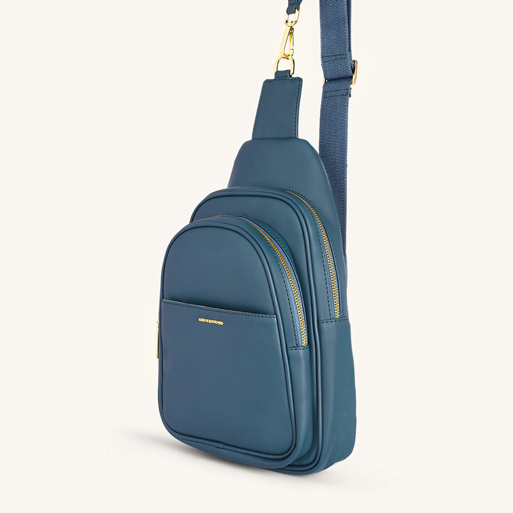Mira & Moss Hayley Fanny Bag - Pine Teal - Myra USA
