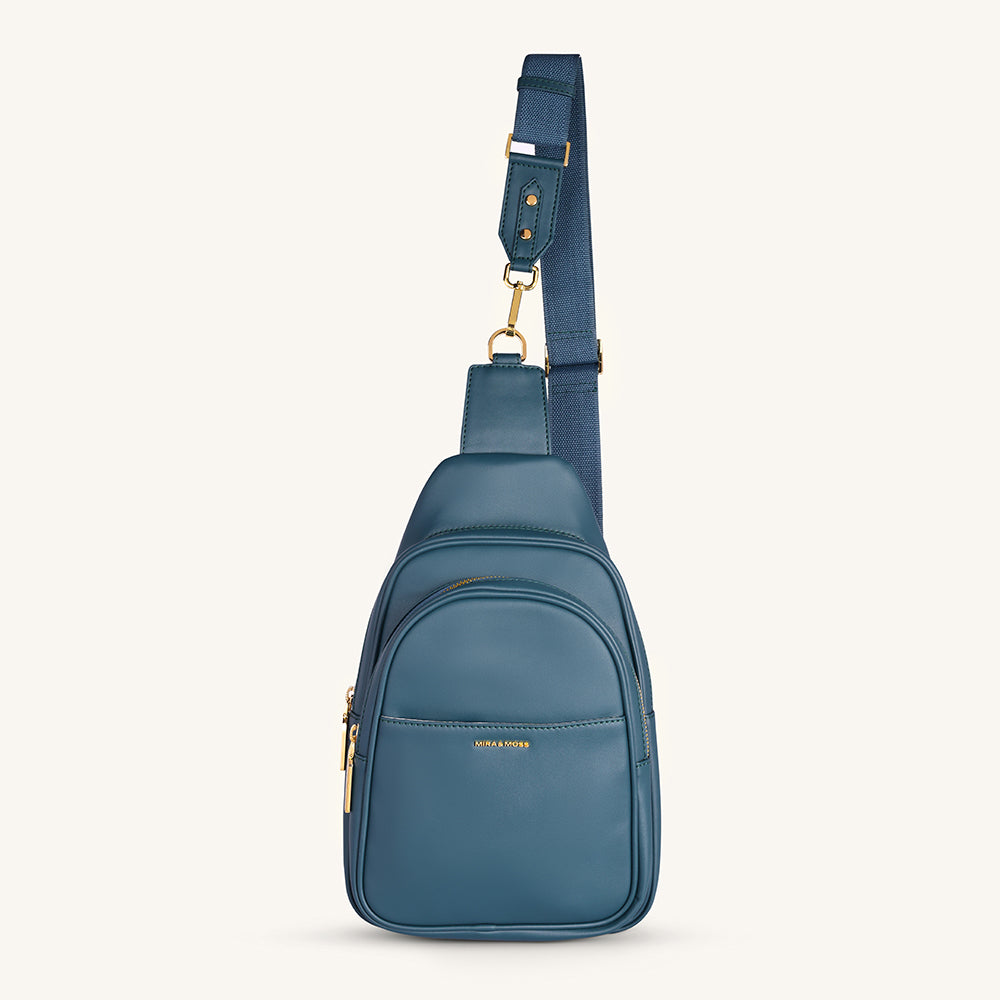 Mira & Moss Hayley Fanny Bag - Pine Teal - Myra USA