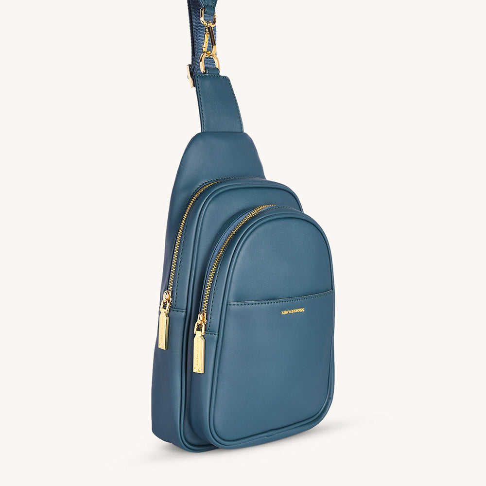 Mira & Moss Hayley Fanny Bag - Pine Teal - Myra USA