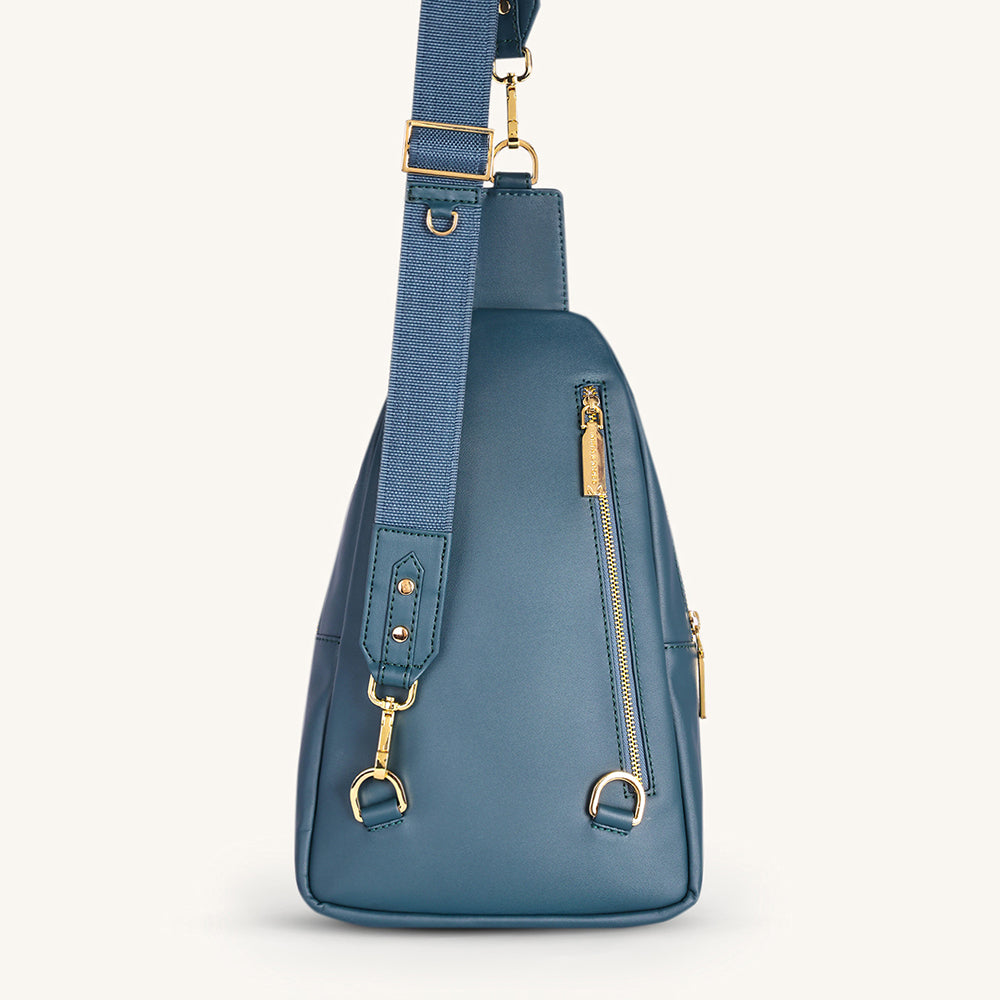 Mira & Moss Hayley Fanny Bag - Pine Teal - Myra USA