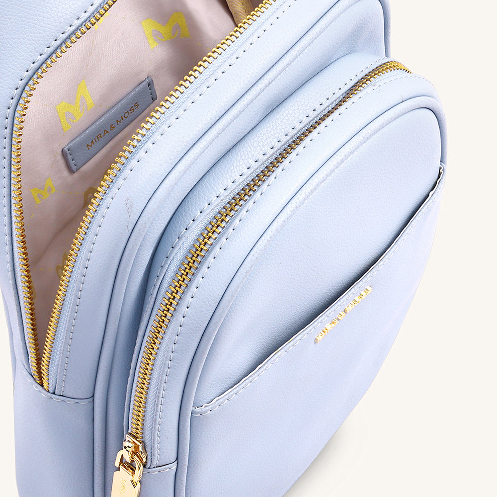 Mira & Moss Hayley Fanny Bag - Ice Blue - Myra USA