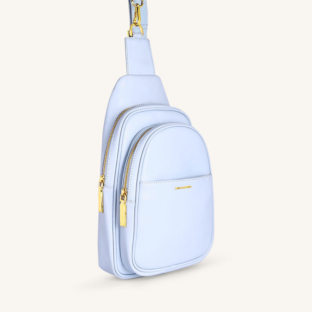 Mira & Moss Hayley Fanny Bag - Ice Blue - Myra USA