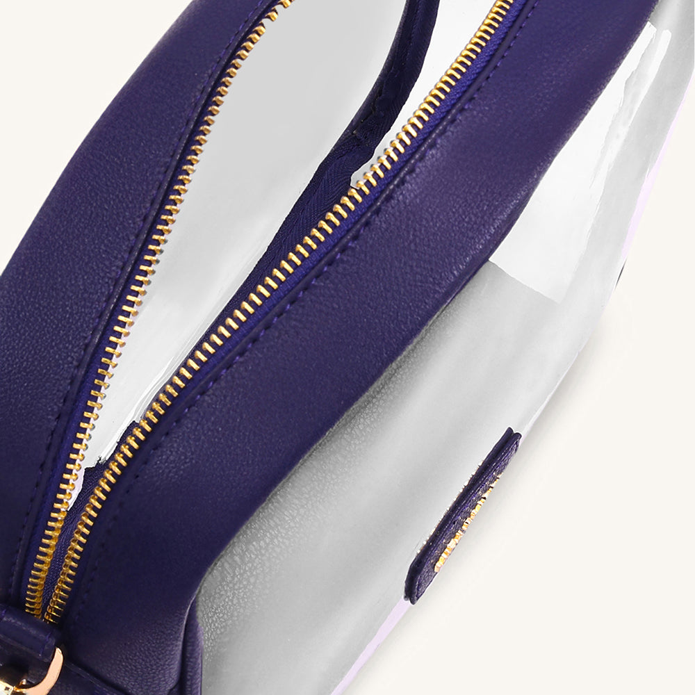 Mira & Moss Cleo Clear Bag - Future Dusk - Myra USA