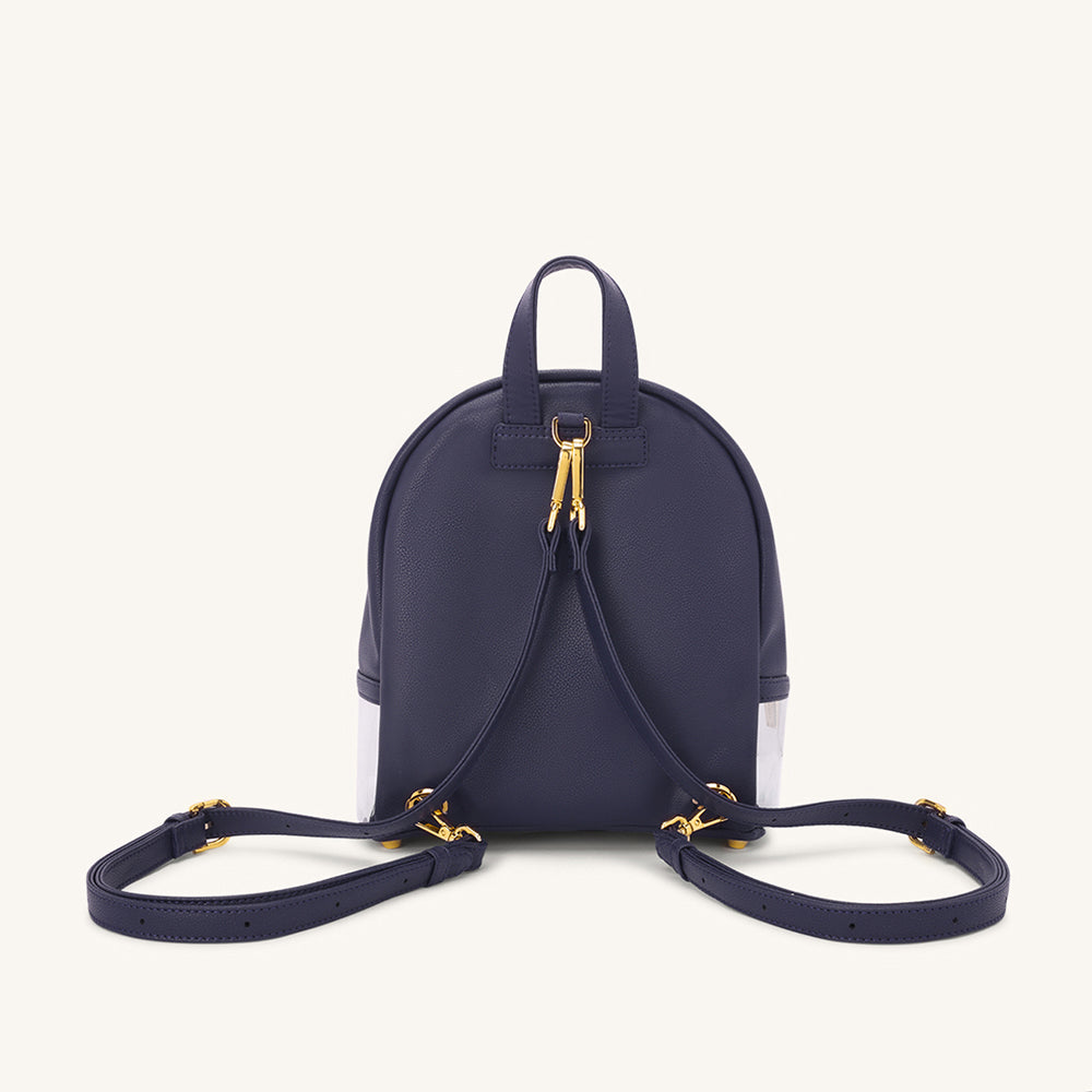Mira & Moss Francine Clear Backpack - Future Dusk - Myra USA