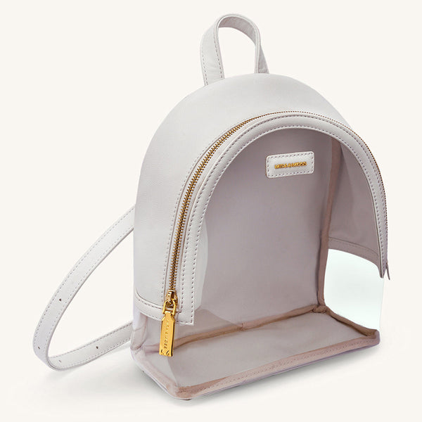 Mira & Moss Francine Clear Backpack - Ivory - Myra USA