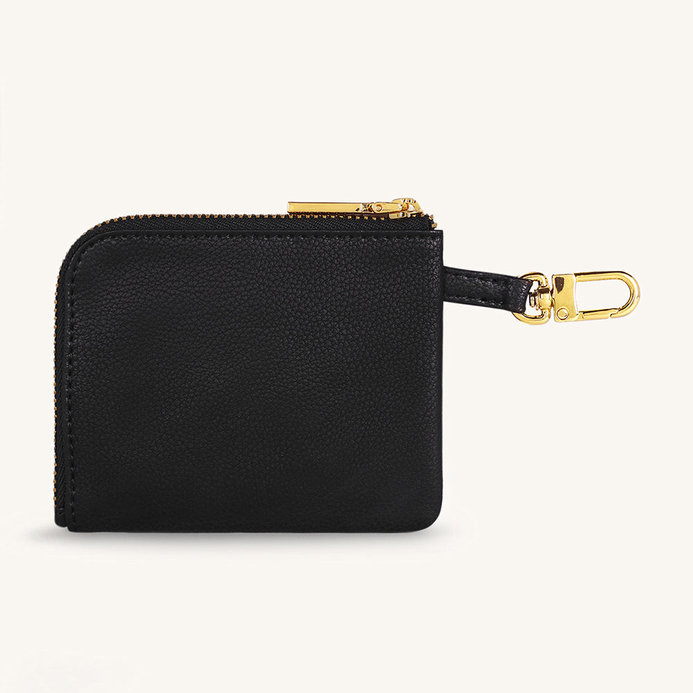Mira & Moss Nova Compact Wallet - Black - Myra USA