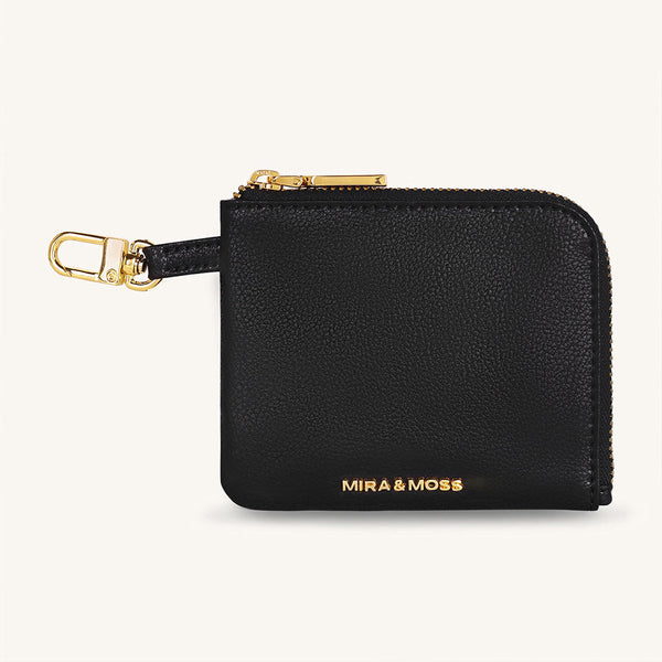 Mira & Moss Nova Compact Wallet - Black - Myra USA