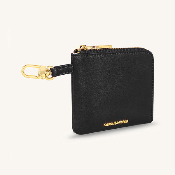 Mira & Moss Nova Compact Wallet - Black - Myra USA