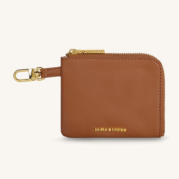Mira & Moss Nova Compact Wallet - Tan - Myra USA