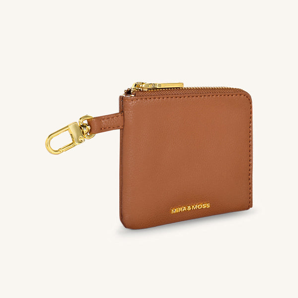 Mira & Moss Nova Compact Wallet - Tan - Myra USA