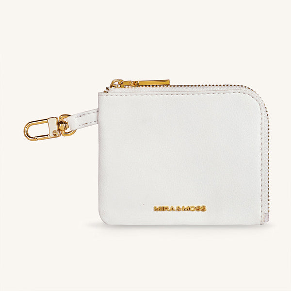 Mira & Moss Nova Compact Wallet - Ivory - Myra USA