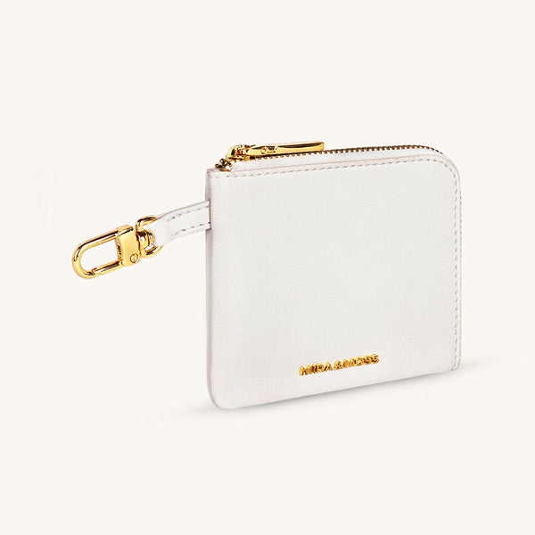 Mira & Moss Nova Compact Wallet - Ivory - Myra USA