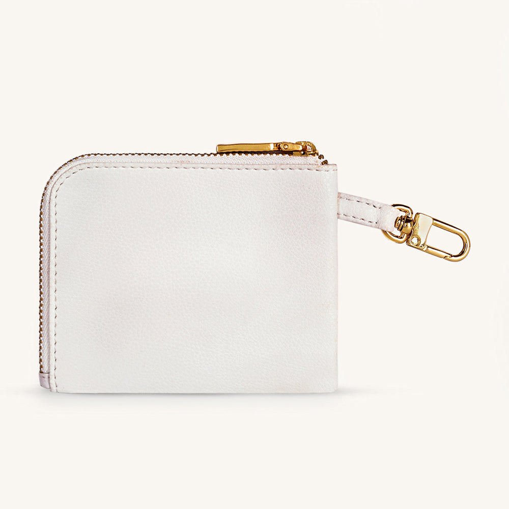 Mira & Moss Nova Compact Wallet - Ivory - Myra USA