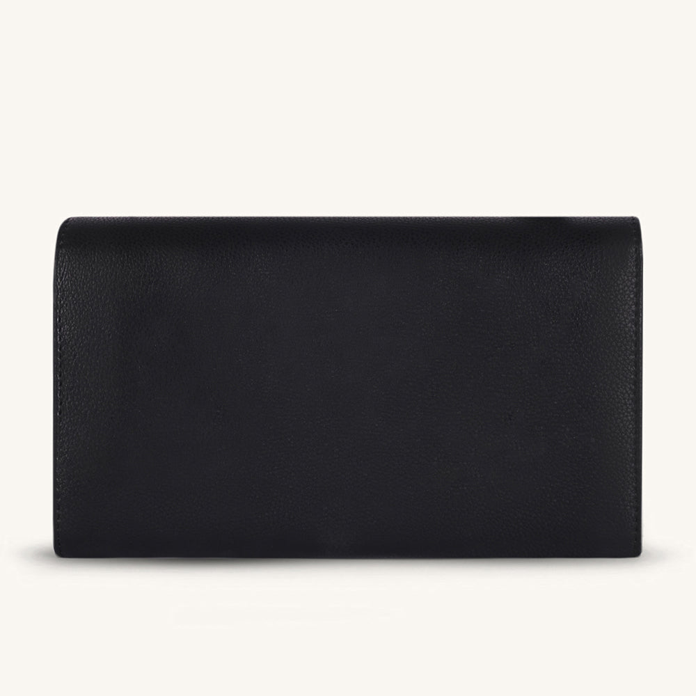 Mira & Moss Napa Long Wallet - Black - Myra USA