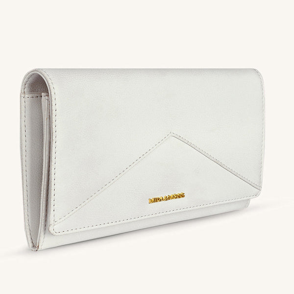 Mira & Moss Napa Long Wallet - Ivory - Myra USA