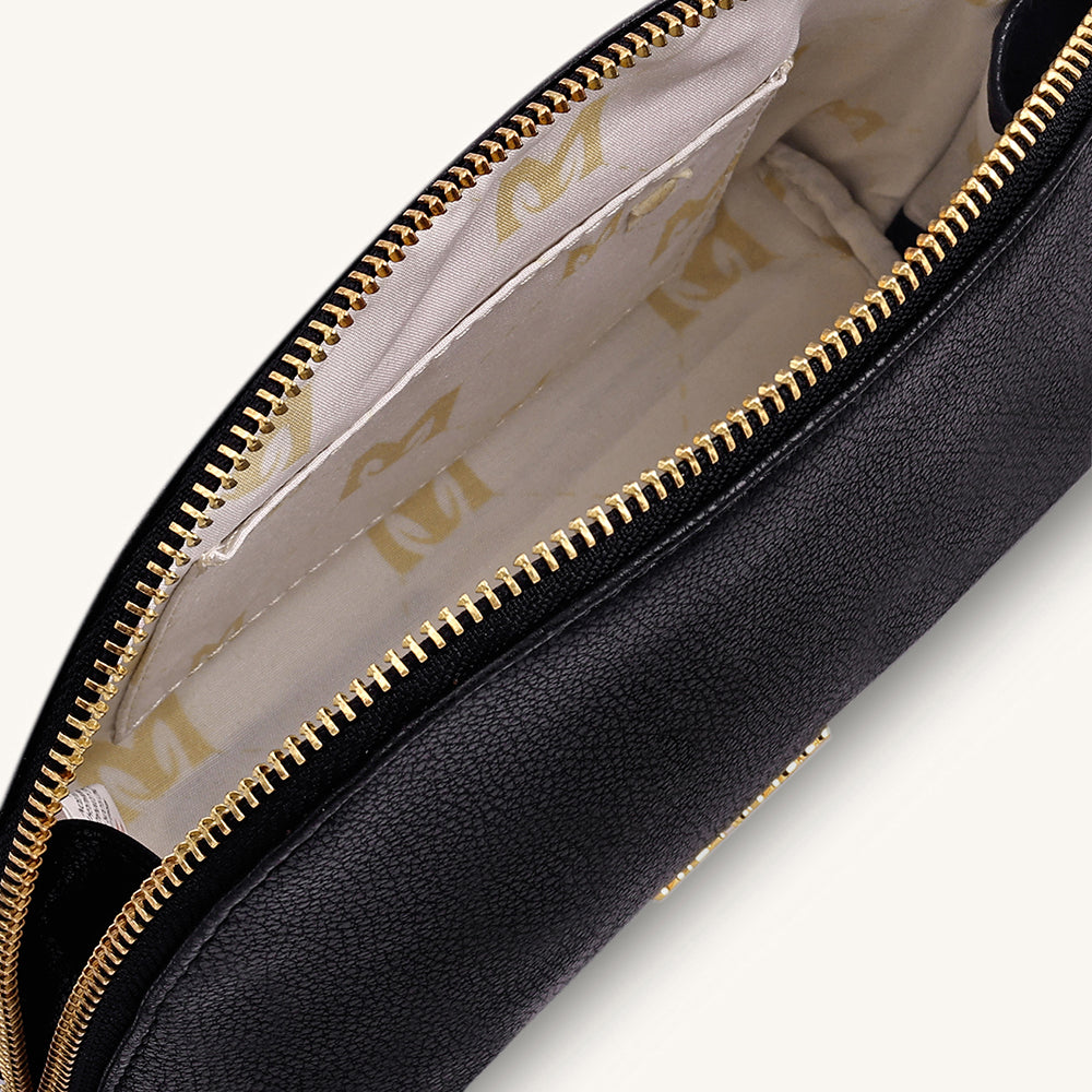 Mira & Moss Genevieve Wristlet - Black - Myra USA