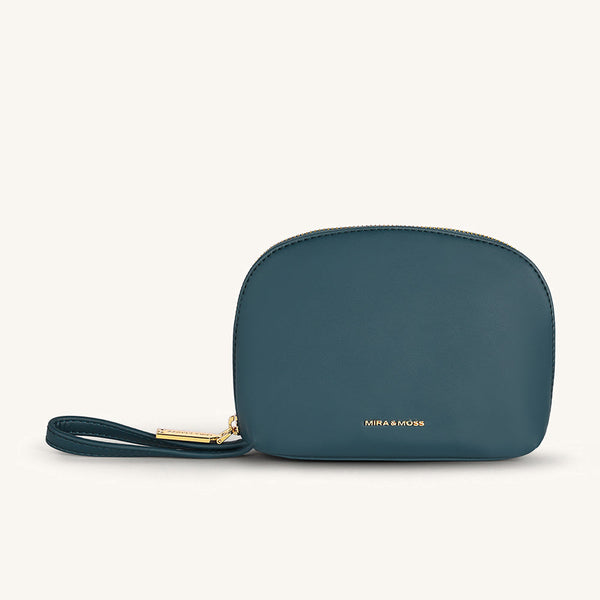 Mira & Moss Genevieve Wristlet - Pine Teal - Myra USA