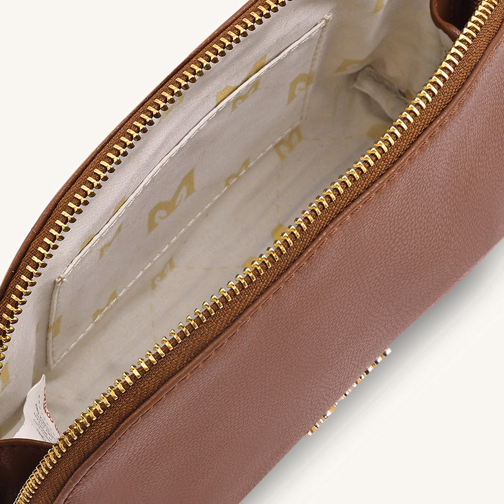 Mira & Moss Genevieve Wristlet - Tan - Myra USA