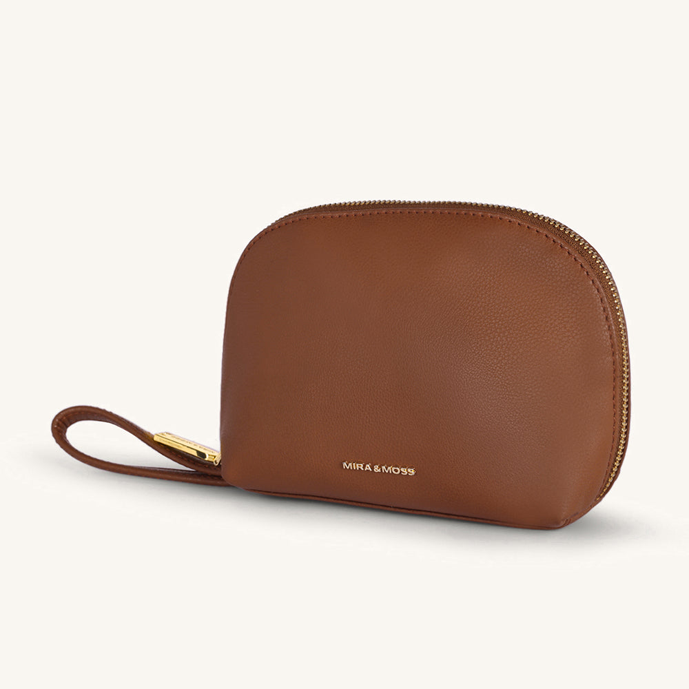 Mira & Moss Genevieve Wristlet - Tan - Myra USA