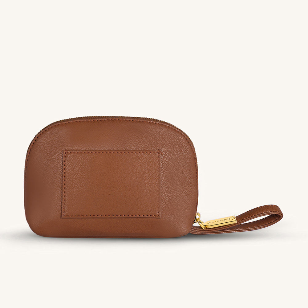 Mira & Moss Genevieve Wristlet - Tan - Myra USA