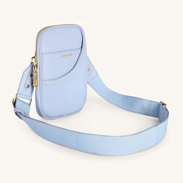 Mira & Moss Iris Mini-Crossbody Bag - Ice Blue - Myra USA