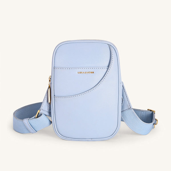 Mira & Moss Iris Mini-Crossbody Bag - Ice Blue - Myra USA