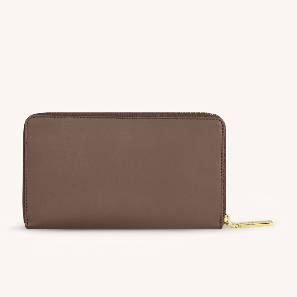 Mira & Moss Corrine Long Wallet - Chocolate Latte - Myra USA