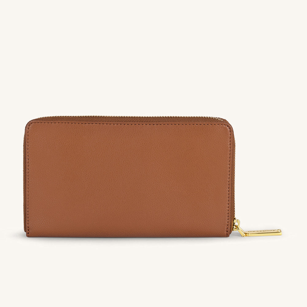 Corrine Long Wallet - Tan - Myra USA