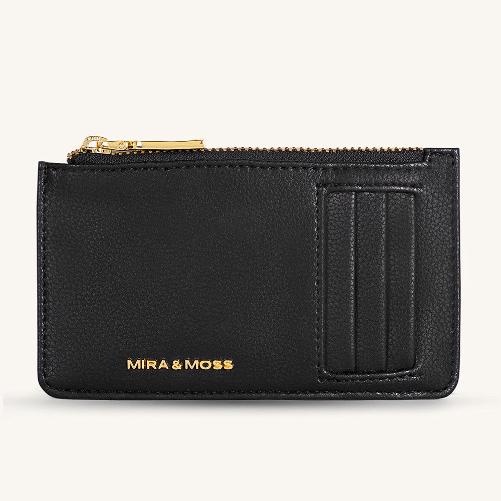 Ruby Card Wallet - Black - Myra USA